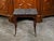 French 19th Century Louis XV Style Walnut Side Table with Grey Marble Top For Sale - Image 11 of 12