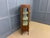 Serpentine Inlaid Mahogany Display Cabinet, 1900s For Sale - Image 9 of 17