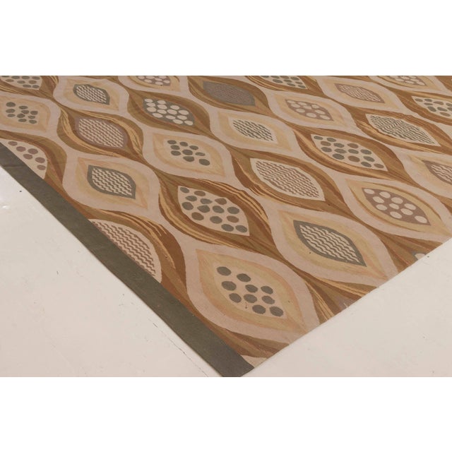 Modern Swedish Flat-Weave Wool Rug by Doris Leslie Blau For Sale In New York - Image 6 of 7