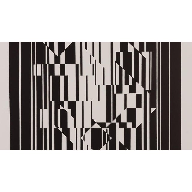 Victor Vasarely, CALCIS, Lithograph For Sale - Image 4 of 6