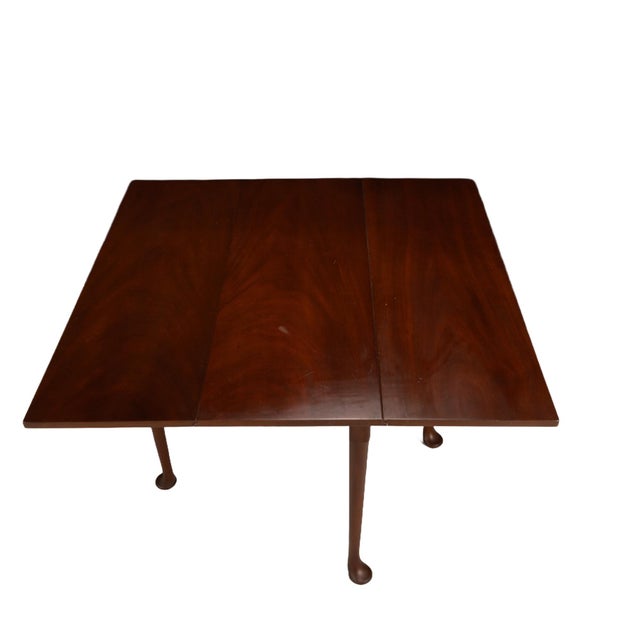 Kittinger Wa-1022 Colonial Williamsburg Mahogany Drop Leaf Table For Sale In Tampa - Image 6 of 11