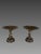 Christophe Fratin (1801-1864) Pair of bronze cups known as "Bear Cups," with a brown patina. The stems depict acrobatic...