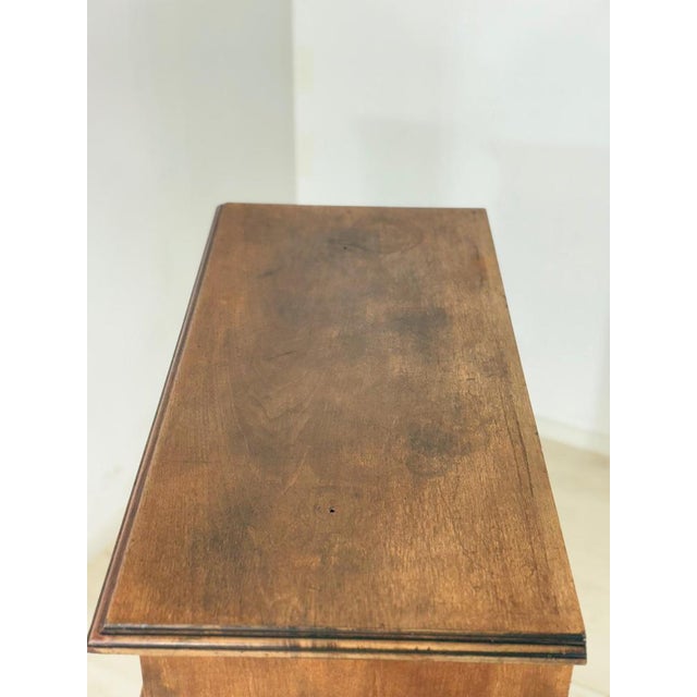 Wood Antique Gründerzeit Vertiko Chest of Drawers, Late 19th Century For Sale - Image 7 of 13