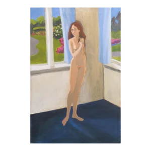 'Standing Nude' by Molly Brubaker, Carmel, California Woman Artist, Central Coast Art Assocation