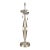 Pacific Coast Lighting Metal & Crystal Column Table Lamp For Sale