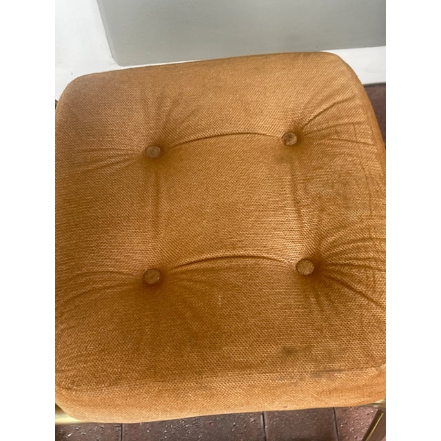 Milo Baughman Attr. 1950s Bamboo Rattan Dining Chairs Set of 5 For Sale - Image 9 of 11