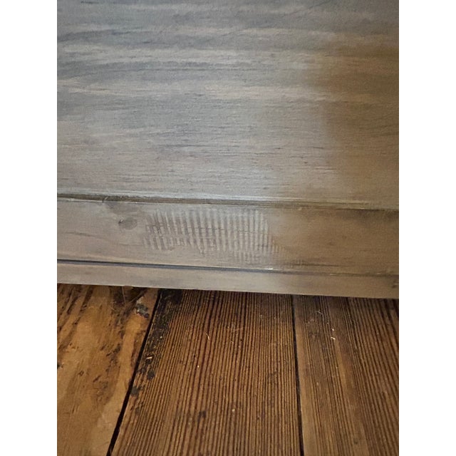 Rustic Campaign Style Reclaimed Wood Sideboard Cabinet For Sale In Philadelphia - Image 6 of 12