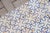 19th-20th Century Portuguese Antique Tiles Set of 59 Blue & White Quatrefoil Pattern For Sale - Image 10 of 18