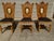 1990s Mackenzie Childs Vivaldi Ajiro Chairs Set of 6 For Sale In Atlanta - Image 6 of 11