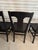 Pottery Barn Black Farmhouse Dining Chairs, Made in Italy - Set of 4 For Sale - Image 6 of 12