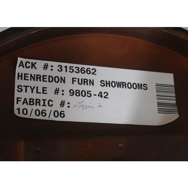 Henredon Mahogany Round Lion Claw Pedestal End Table For Sale - Image 13 of 14