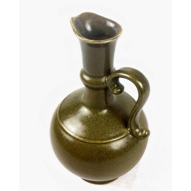 Early 20th Century Antique Chinese Tea Glaze Vessel For Sale - Image 5 of 8