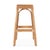 Wood Robias 30 in. Seat Height Rectangular Rattan Backless Bar Stool, Natural/ Natural Rattan Frame For Sale - Image 7 of 9