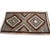 Gray 1920s Gray Antique Tribal Geometric Design Navajo Flat Woven Native American Rug For Sale - Image 8 of 9