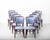 Beige Art Nouveau Dining Chairs by Prof. Josef Hoffmann / Robert Fix, Vienna, Austria, 1900s, Set of 8 For Sale - Image 8 of 18