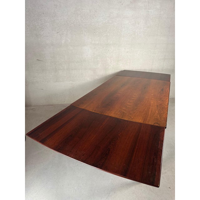 Mid-Century Modern Rosewood Dining Set, 1950s, Set of 5 For Sale - Image 6 of 18