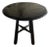 Andrianna Shamaris Mid Century Couture Espresso Stained Table For Sale