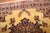 Traditional Early 20th Century Zabihi Collection Ornate Square Yellow Ground Sarouk Rug - 3'3" x 3'6" For Sale - Image 3 of 8