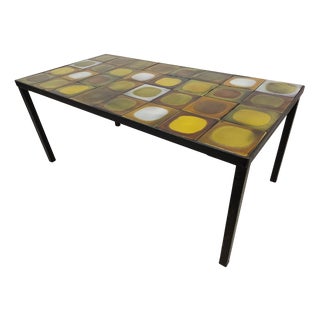 Ceramic Planet Coffee Table by Roger Capron, 1970s For Sale