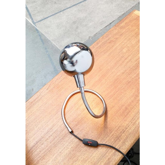 Space Age Snake Cobra Table Lamp, 1970s For Sale - Image 3 of 18