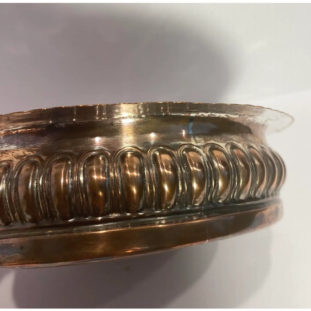 Traditional Antique English Silverplate Wine Coaster For Sale - Image 3 of 5