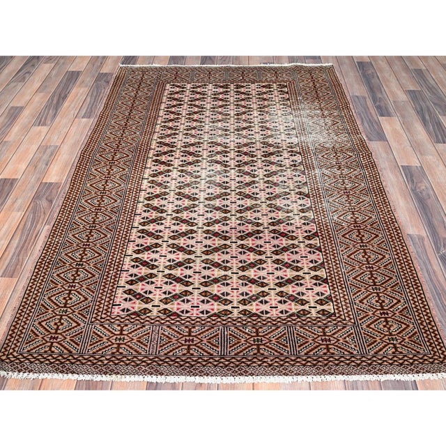 This is a genuine hand knotted oriental rug. It is not hand tufted or machine made rug. Our entire inventory is made of...