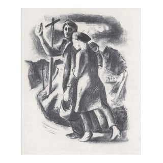 1930s Boardman Robinson Open Road Lithograph For Sale