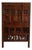 Mid 20th Century Chinese Lattice Storage Cabinet For Sale