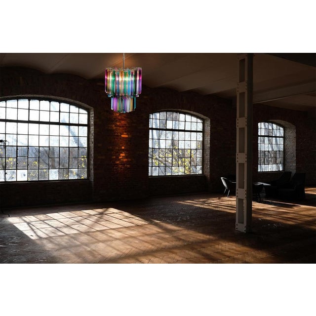 Chandeliers in Murano Glass, 1970s, Set of 2 For Sale - Image 13 of 16