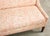 Apricot Pair of Slope Arm Sofas Fortuny Style Apricot Fabric For Sale - Image 8 of 12