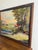 1960s Original Framed Idyllic Landscape Oil Painting by B. Baumbach For Sale - Image 6 of 8