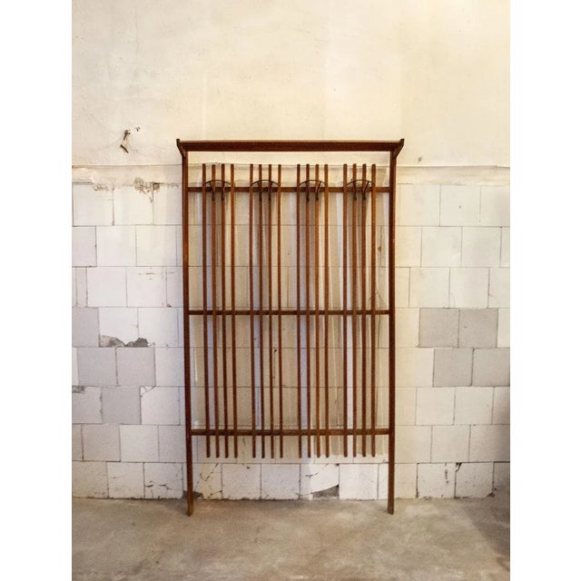 Black Italian Walnut Rack, 1950s For Sale - Image 8 of 8