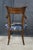 2 Antique English Sheraton Regency Style Mahogany Inlaid Floral Silk Arm Chairs For Sale - Image 17 of 18