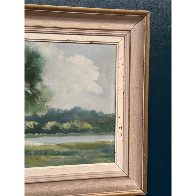 Mid 20th Century Lars Boëthius, Coastal Landscape, 1950s, Oil on Panel, Framed For Sale - Image 5 of 18