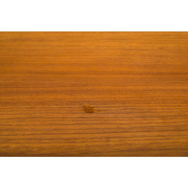 Round Walnut Dining Table with Tulip Pedestal Base, 1960s For Sale - Image 9 of 13