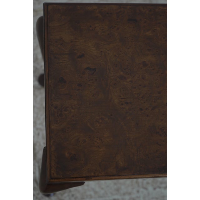Wood Baker Burl Walnut George III Occasional Accent Table For Sale - Image 7 of 12