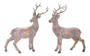 Woodland Deer Figurines (Set of 2)