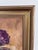 Vintage Original Floral Oil Painting, Signed Flower Art For Sale - Image 6 of 16