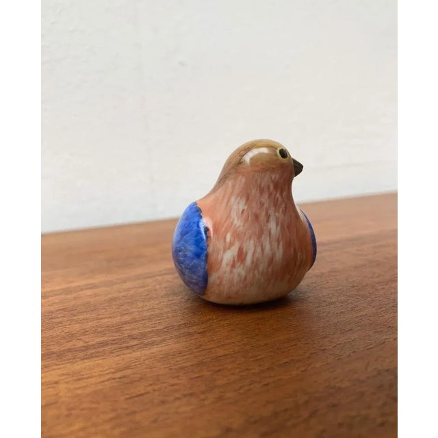 Vintage German Hand-Painted Porcelain Deco Bird by Schultz-Berndt for Alt Tirschenreuth 1838 For Sale - Image 12 of 18