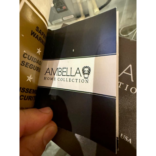 Hollywood Regency Panteges Tufted Chair, Ambella Home Collection, American Made For Sale - Image 9 of 9