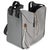 Contemporary Grey Black Calfskin Medium Hammock Shoulder Bag For Sale - Image 3 of 9