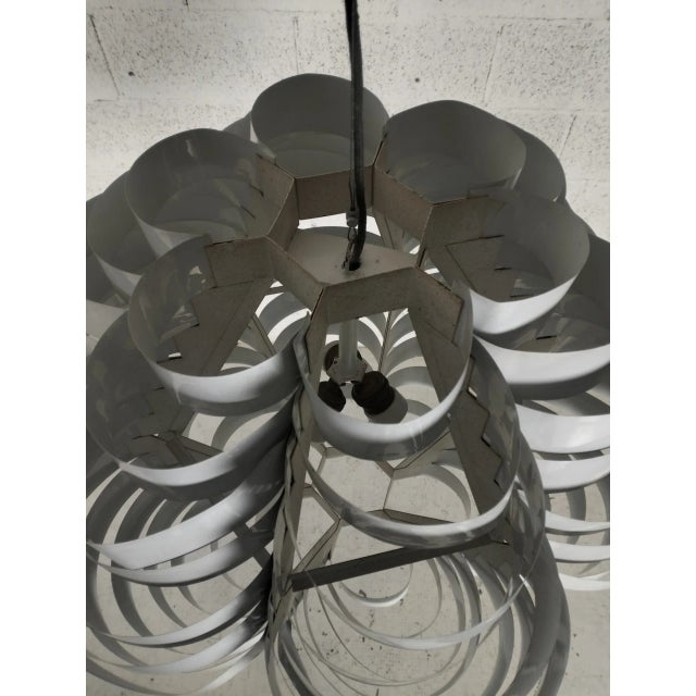 Tornado Model 1772 Pendant Light by Elio Martinelli for Martinelli Luce, 1970s For Sale - Image 6 of 13