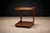 Geraldo De Barros for Hobjeto Bar Cart / Side Table in Brazilian Hardwood, Brazil, 1970s For Sale In New York - Image 6 of 12
