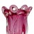 1950s 1950s MCM Czech Cranberry Art Glass Vase by Josef Hospodka for Chribska Glassworks For Sale - Image 5 of 9