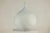 Ceramic Large Artisan Unglazed Ceramic Vase with Pale Blue White Ribbed Finish For Sale - Image 7 of 13
