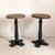 Antique Oak Stools, 1800s, Set of 2 For Sale - Image 12 of 12