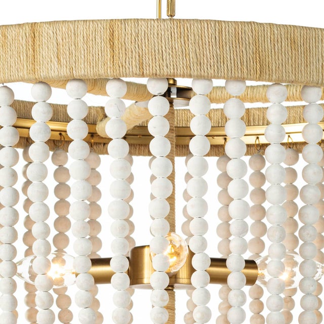 Not Yet Made - Made To Order Regina Andrew Milo Steel Chandelier, White For Sale - Image 5 of 8