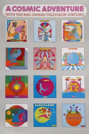 Peter Max, Cosmic Adventure (Astrological Signs), Poster