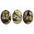 19th Century Dutch Oval Fire-Painted Stained Glass Windows by Jan Schouten for Delft, Set of 3 For Sale - Image 12 of 12