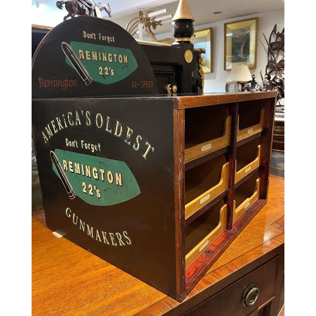 Large Advertising Cabinet with Pull-Out Drawers For Sale - Image 11 of 18